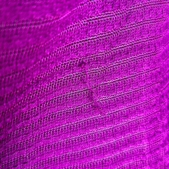 Alfani Fuchsia Purple Open Weave Open Drape Lightweight Cardigan Sweater Small - Picture 3 of 6